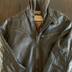 Men’s Brown Sonoma Leather Jacket (M)